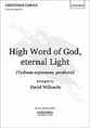 High Word of God Eternal Light SATB choral sheet music cover